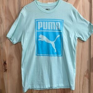 Puma men Blue shirt